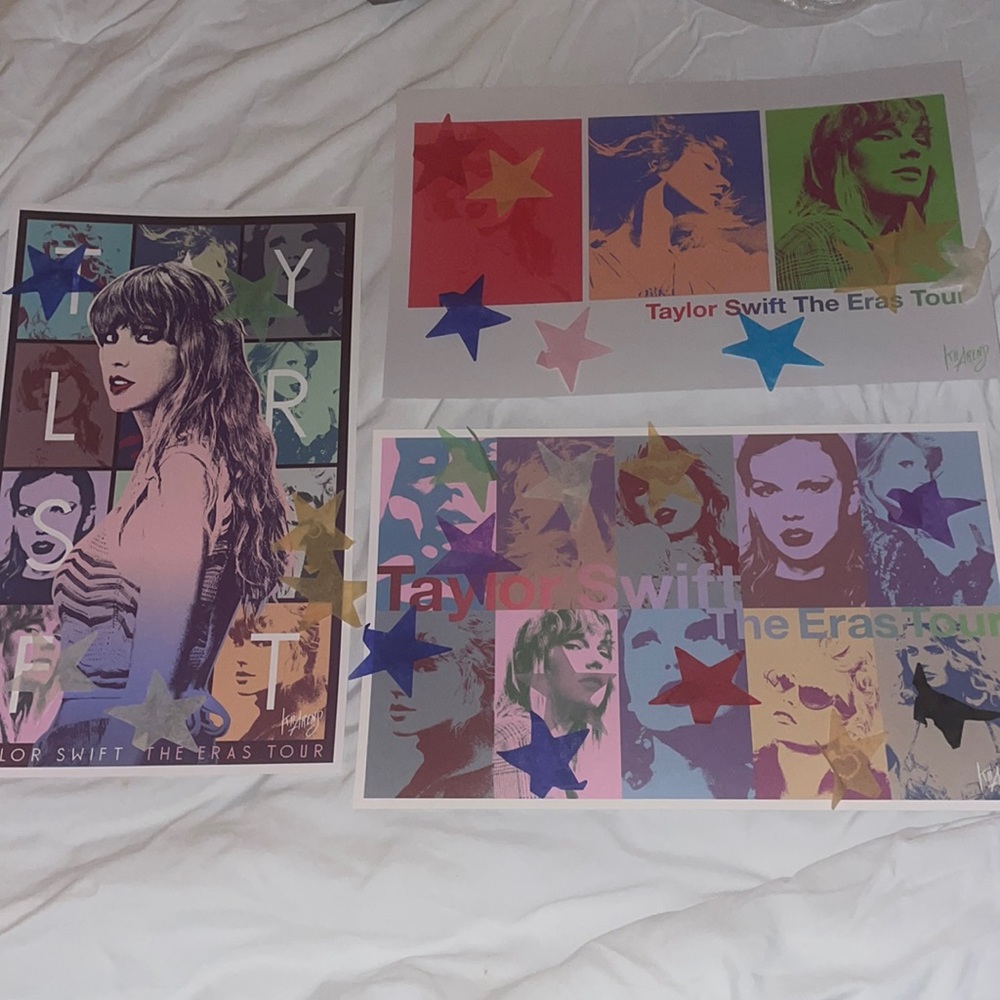 VIP ERAS TOUR PACKAGE: posters and confetti in all colors